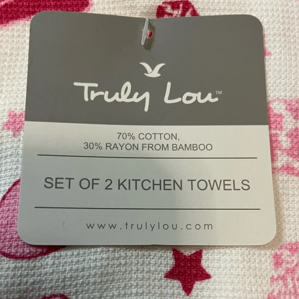 🆕 Truly Lou Cowgirl Kitchen Towels 2 Pack